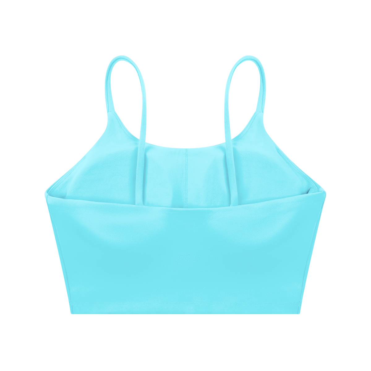 Proven Science Spaghetti Strap Yoga Sports Bra - Black Logo