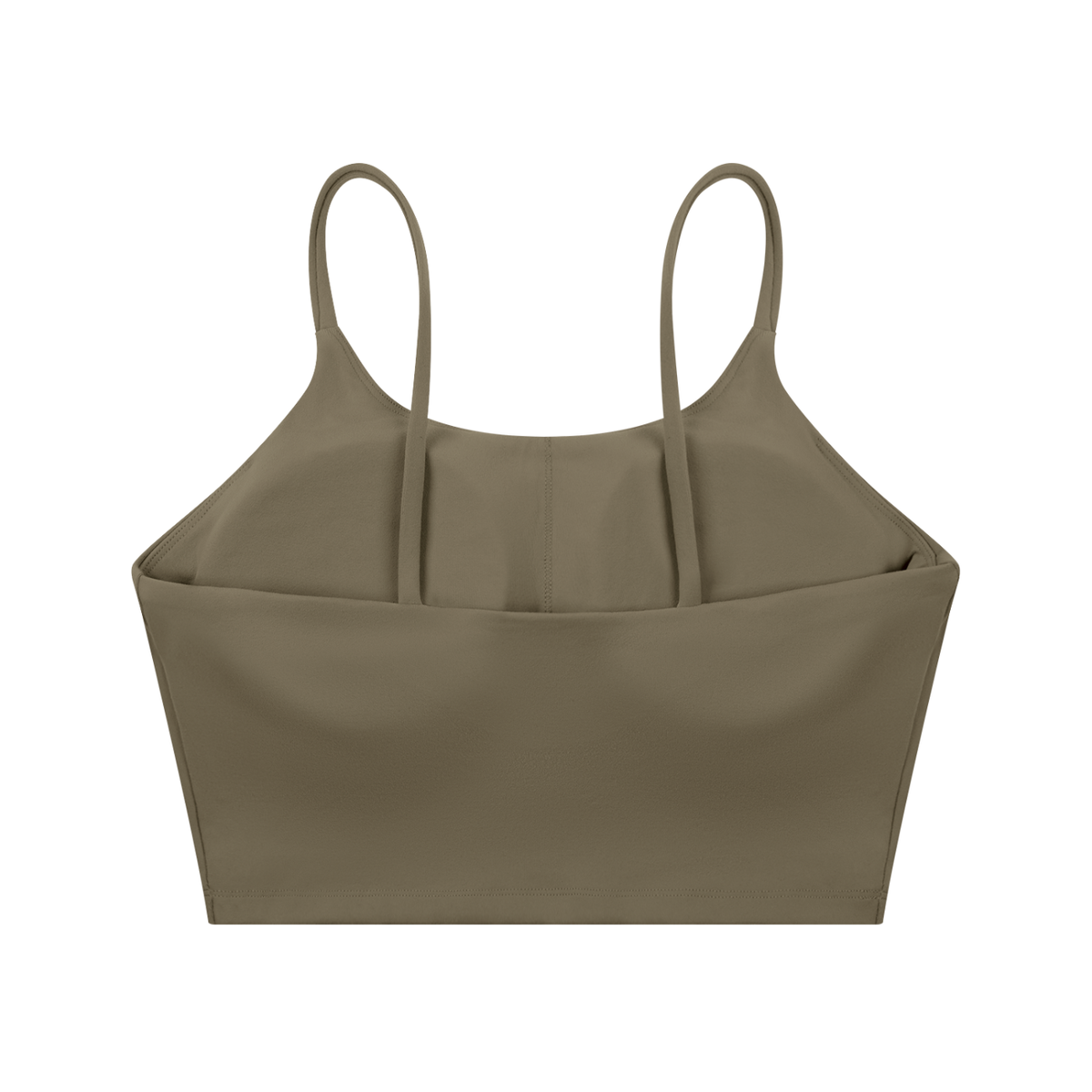 Proven Science Spaghetti Strap Yoga Sports Bra - Black Logo