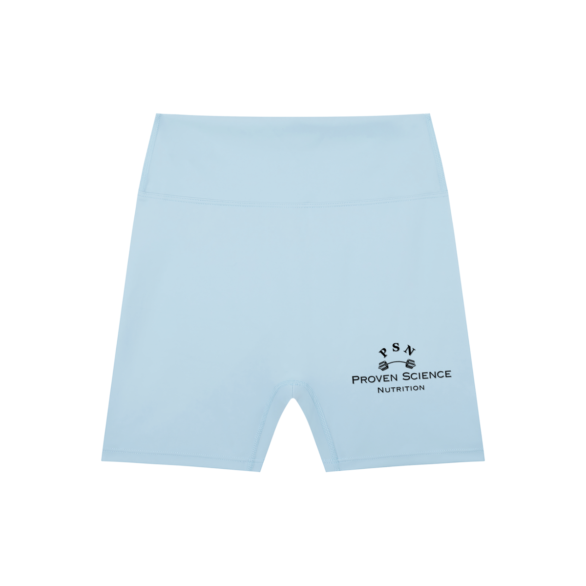 PSN High-Waisted Shorts - Black Logo