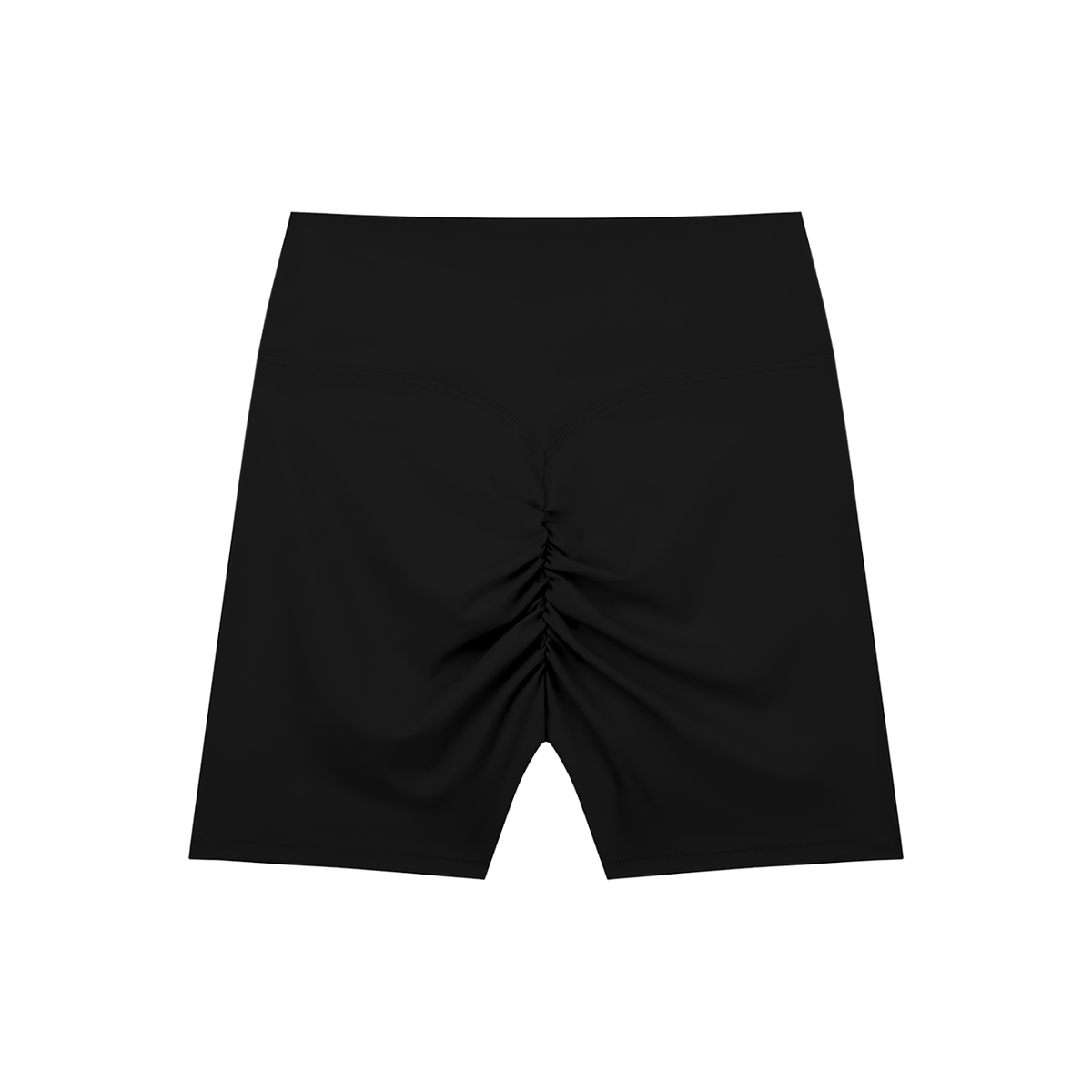 PSN High-Waisted Shorts - White Logo