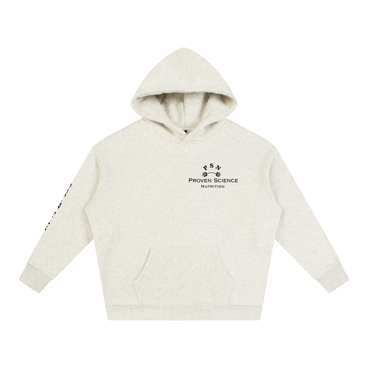 Oversize PSN Mad Scientist Fleeced Hoodie (black logo)