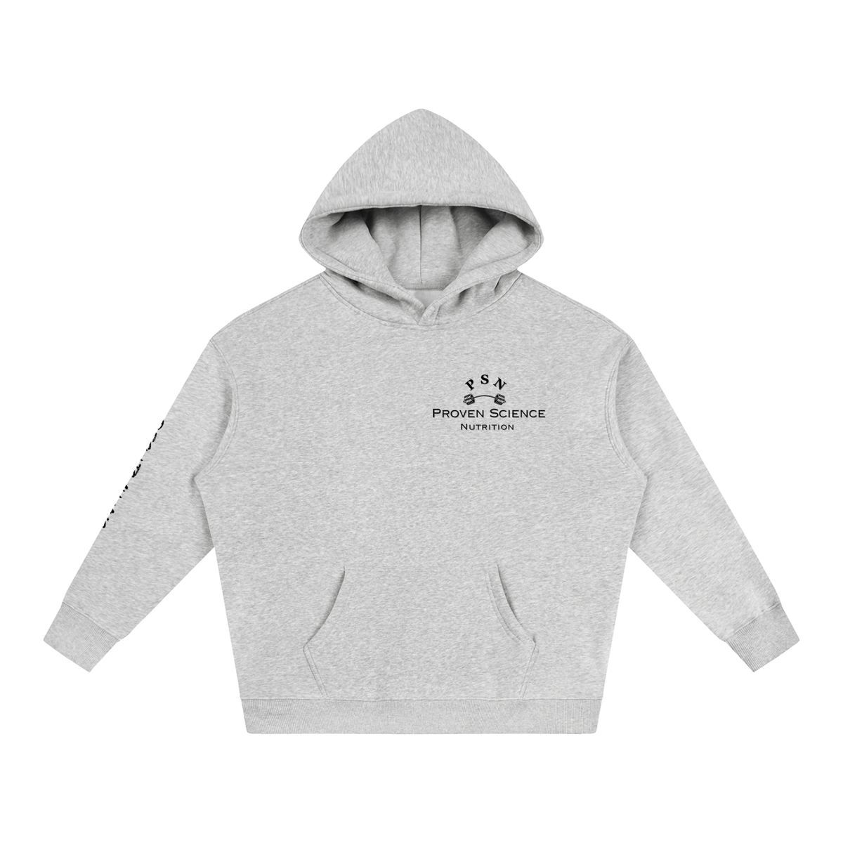 Oversize PSN Mad Scientist Fleeced Hoodie (black logo)