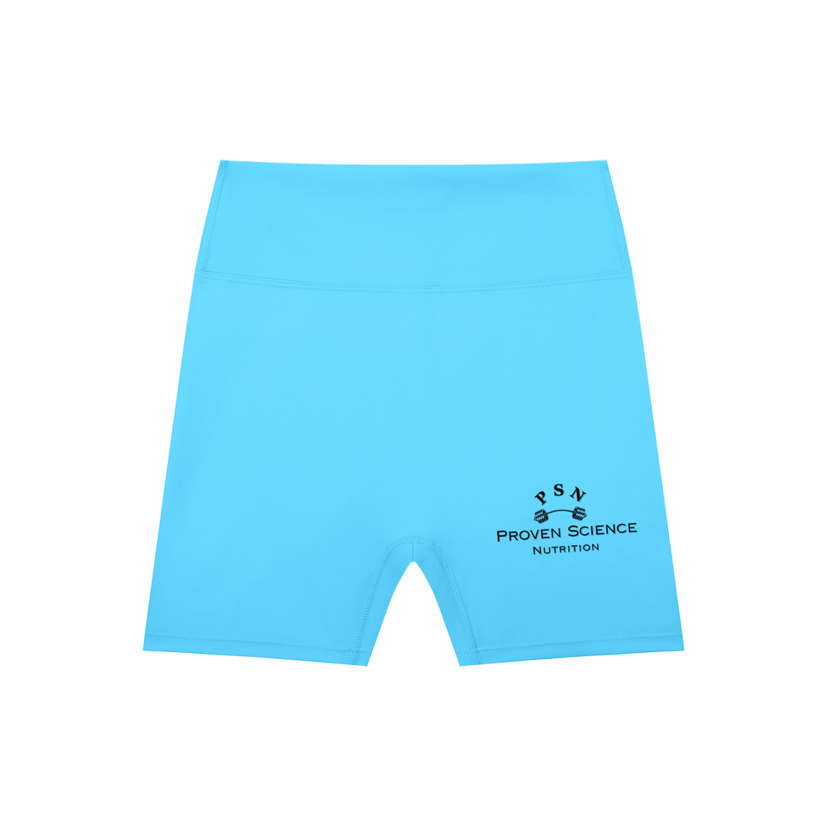 PSN High-Waisted Shorts - Black Logo
